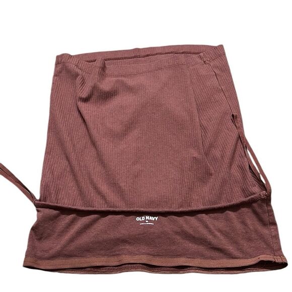 Tank Tops Woman’s Size XL Tank Tops Halter Cropped Ribbed Ruffle Hem Summertime - Picture 7 of 16